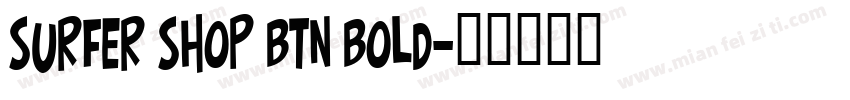 Surfer Shop BTN Bold字体转换